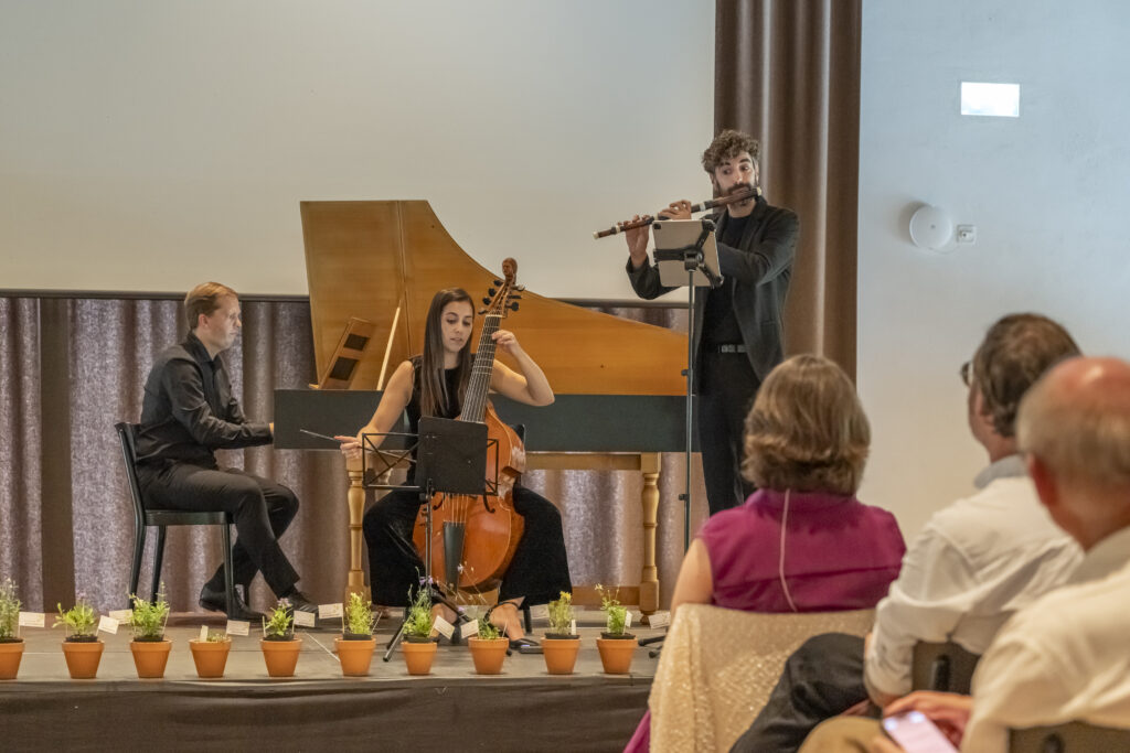 Ensemble BREZZA musiziert an der Preisverleihung des Binding Preis für Biodiversität 2026
